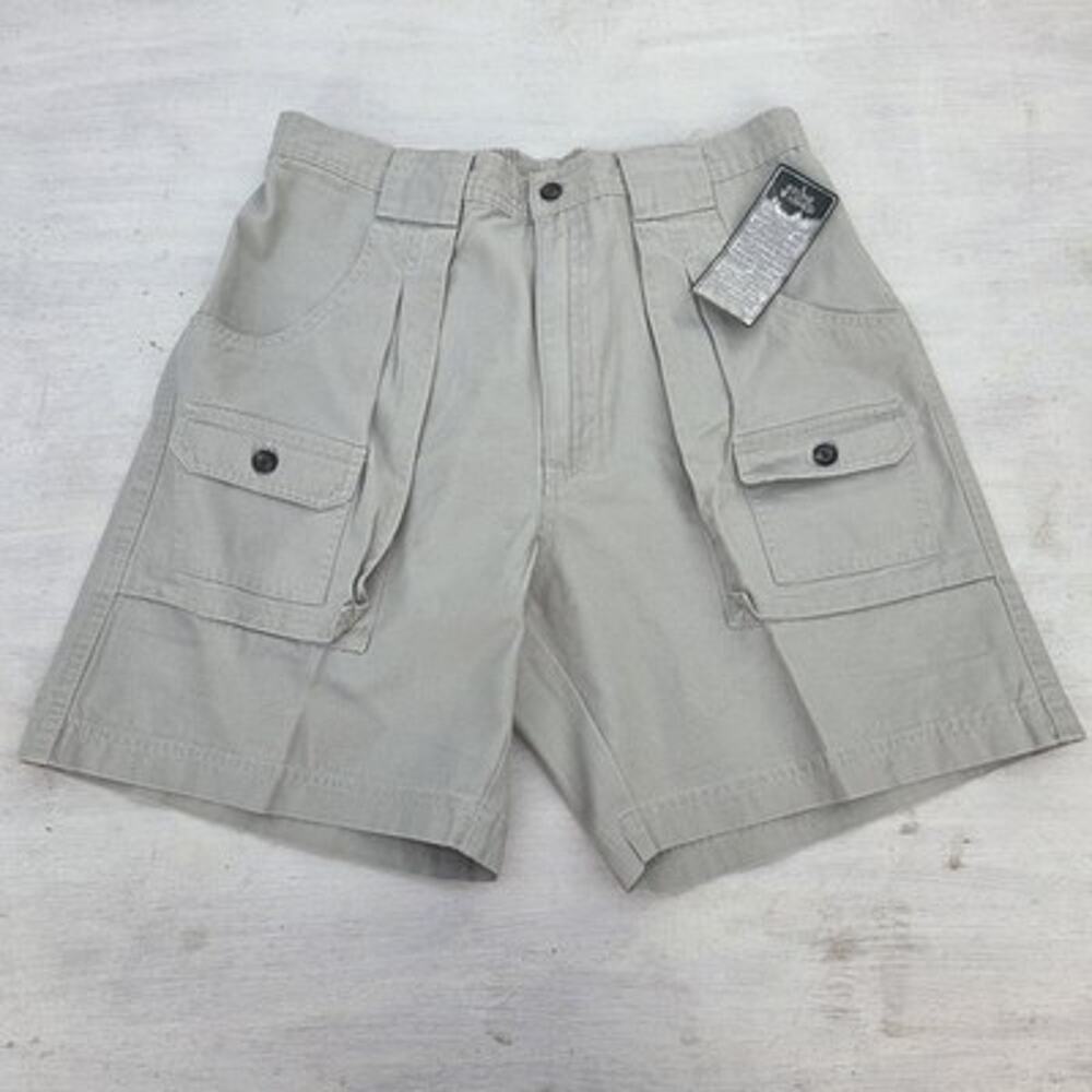 RedHead Mens Nylon Cargo Shorts Size 36 Tan Khaki Hiking Outdoor Lightweight